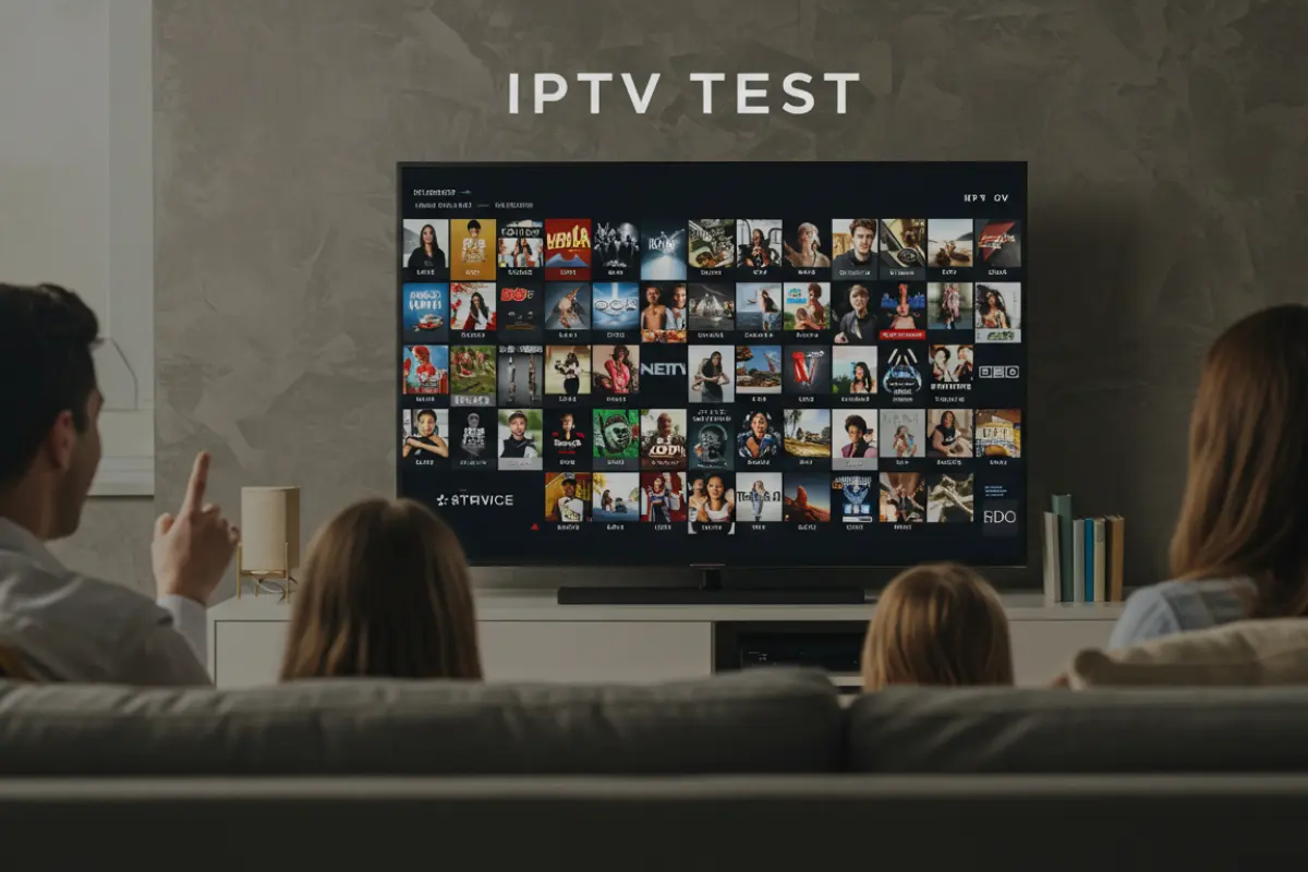 Teste IPTV grátis em Smart TV, Celular e Tablet